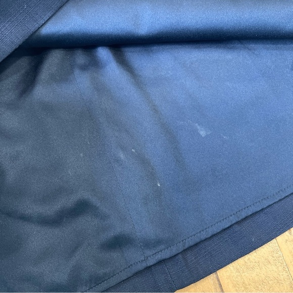 Boden Floral Appliqué Navy Skirt US 6 Daisy Boho Preppy Knee Length A-line - Picture 4 of 10